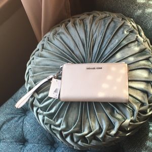 Michael Kors white wallet